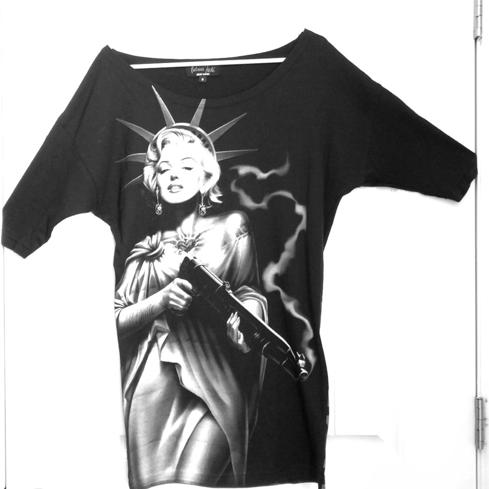 Marlyn Monroe Black Short Dress